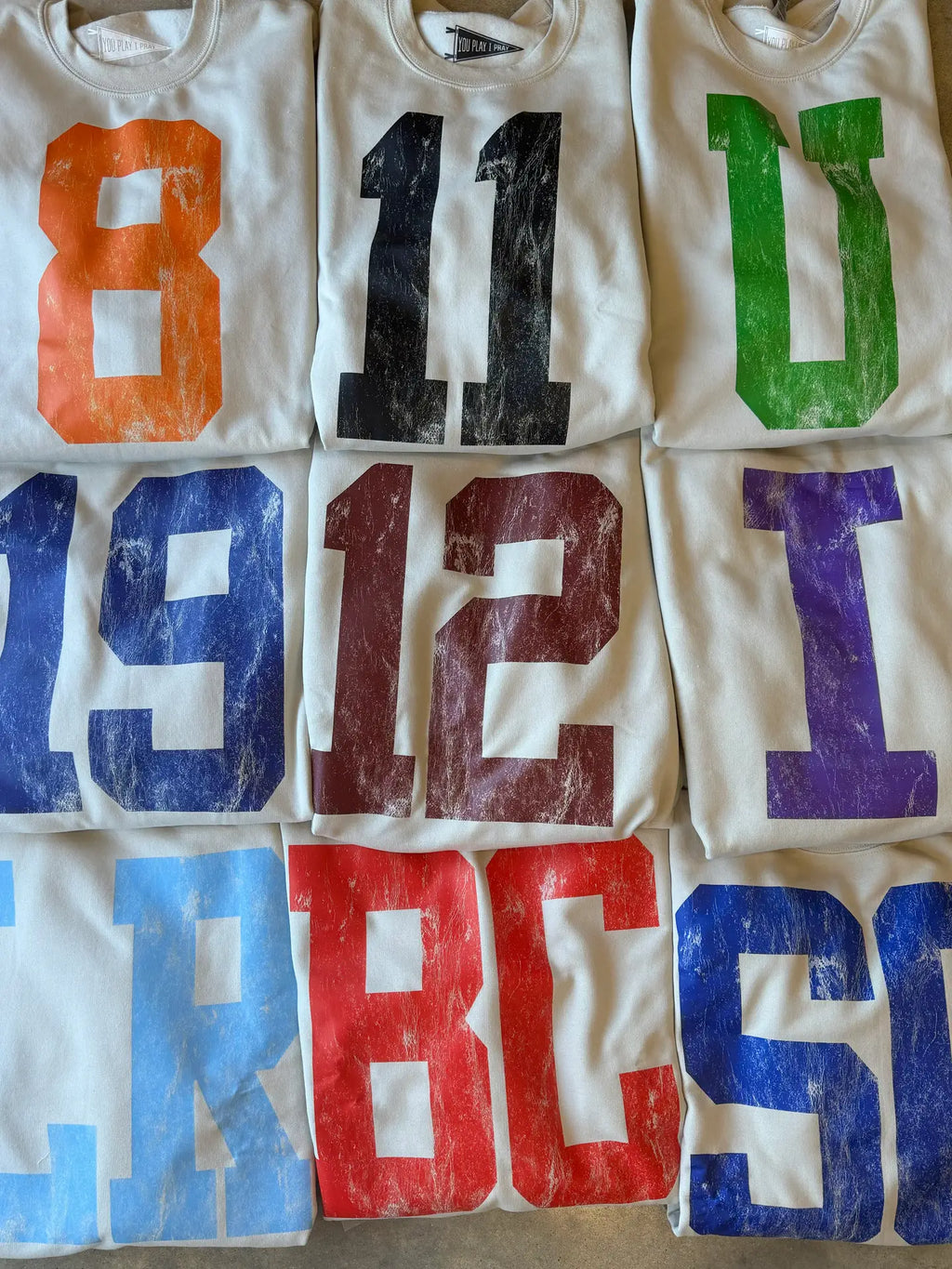 CUSTOM #1 FAN SWEATSHIRT | MULTIPLE STYLES