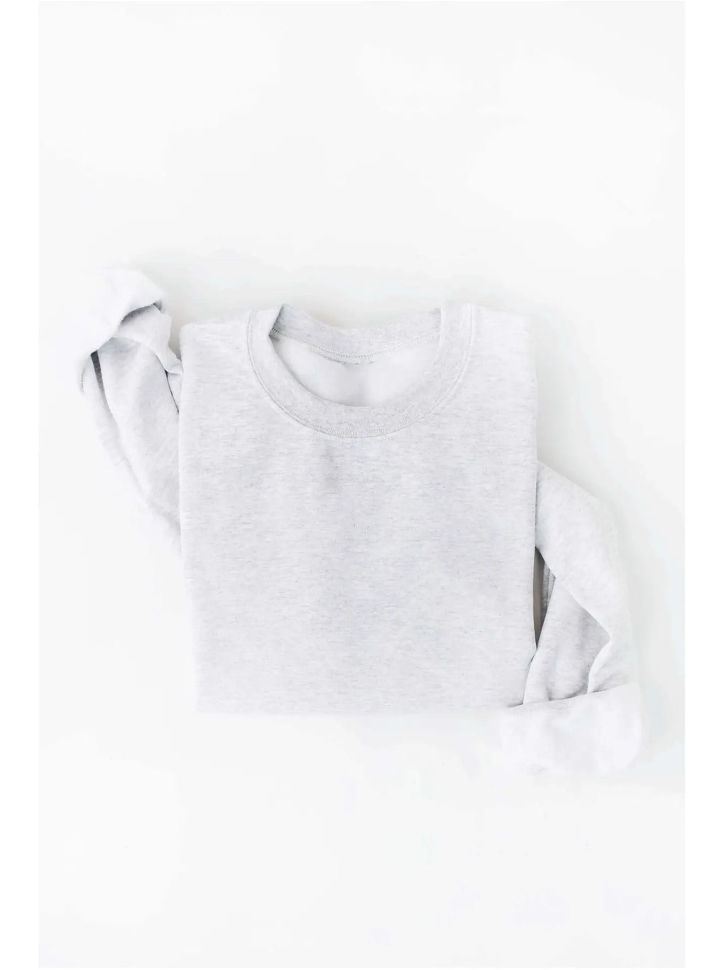 OAT COLLECTIVE | Premium Basic Solid Graphic Sweatshirt